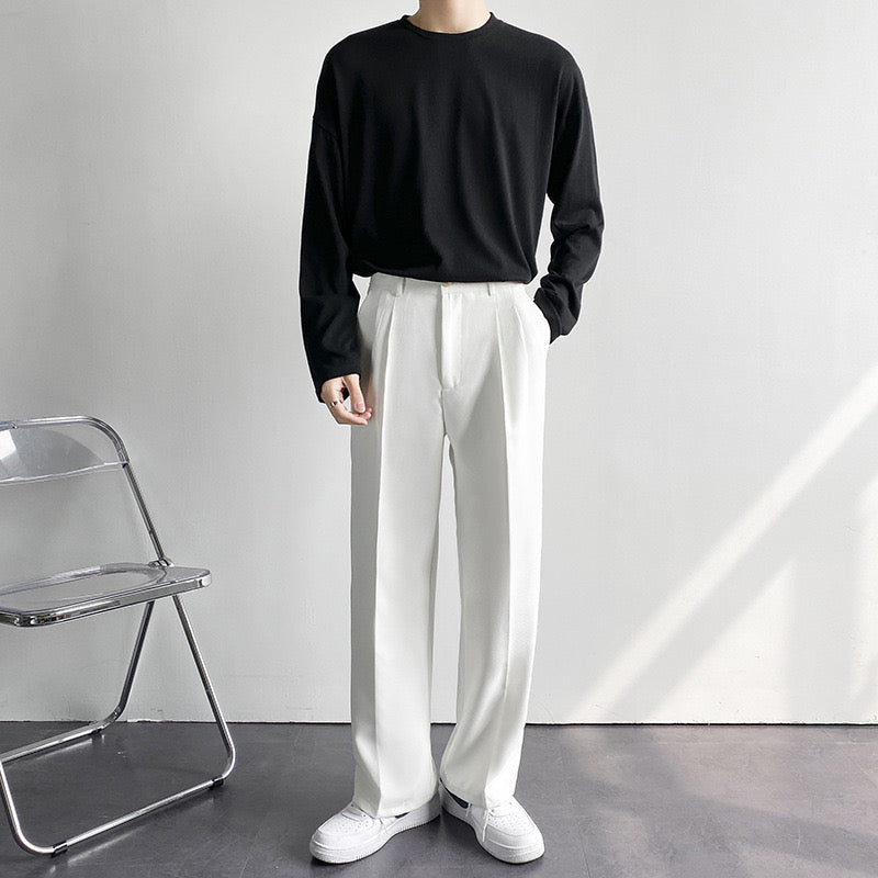 GUNSAN FITTED TROUSERS