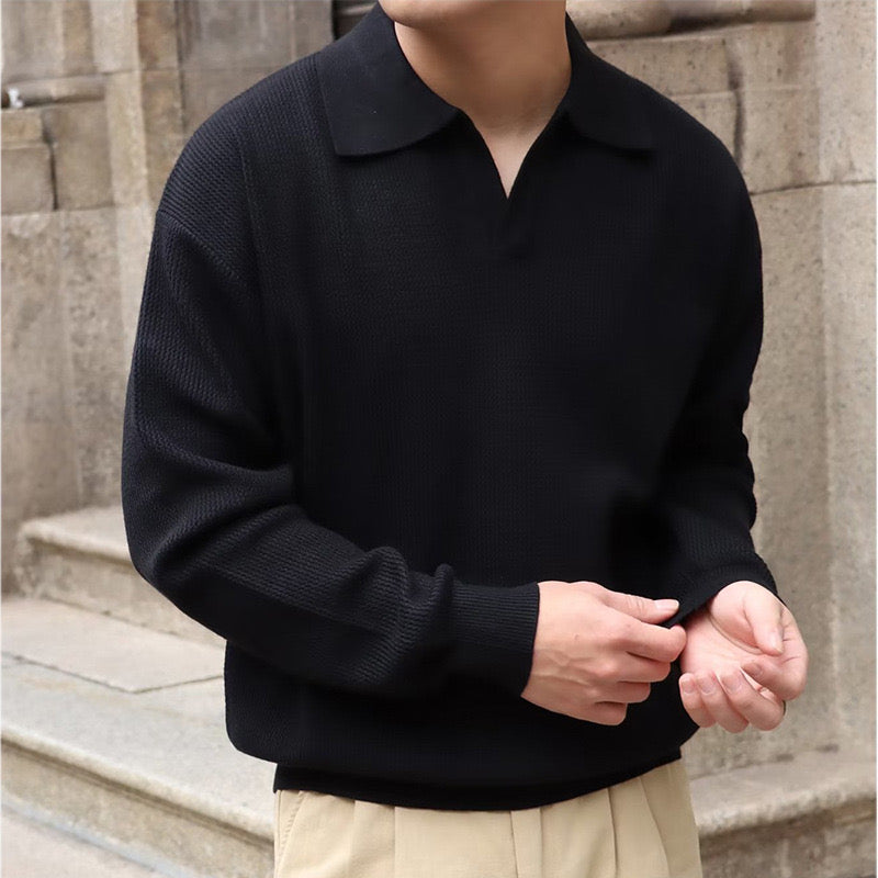 BUSAN V-NECK POLO